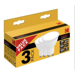 BOMBILLA LED GU10 CALIDA 5W (PACK-3) 30419605