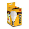 BOMBILLA LED ESFERICA G45 E14 6W CALIDA KODAK