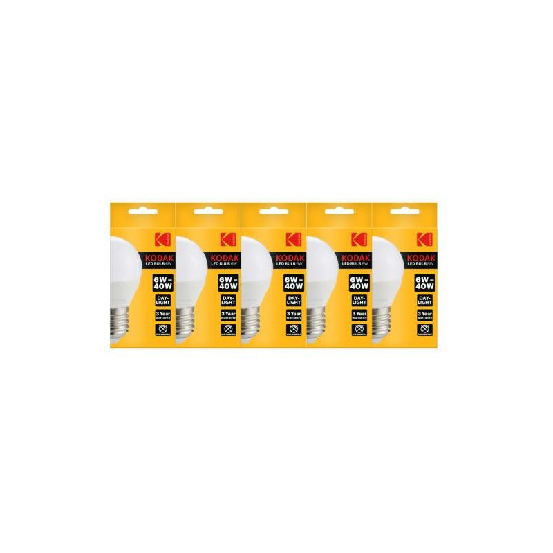 BOMBILLA LED ESFERICA G45 E27 6W. DIA 30416253