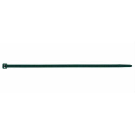BRIDA NYLON 3,6X200 MM VERDE 100 UDS