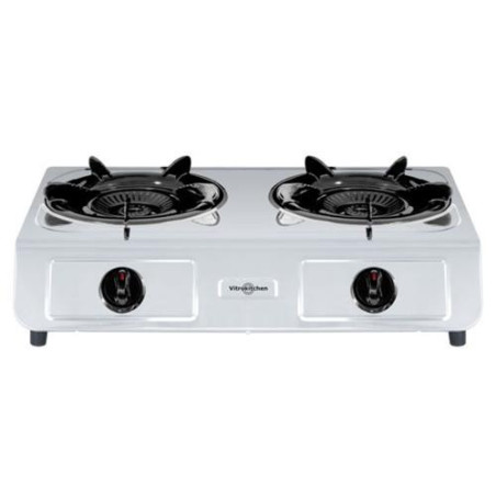 HORNILLO GAS 2FUEGOS TRIPLE INOX 260IB