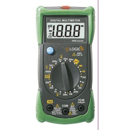 MULTIMETRO DIGITAL PROFESIONAL BASICO 50002