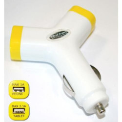 DOBLE PUERTO USB 1+2.1 AH. 30102