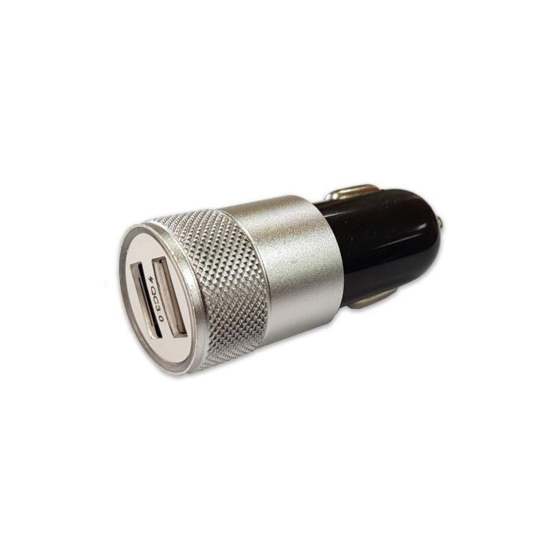 CARGADOR USB DOBLE CARGA RAPIDA 30108 CARGADOR USB DOBLE CARGA RAPIDA 30108