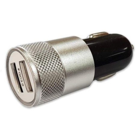 CARGADOR USB DOBLE CARGA RAPIDA 30108 CARGADOR USB DOBLE CARGA RAPIDA 30108
