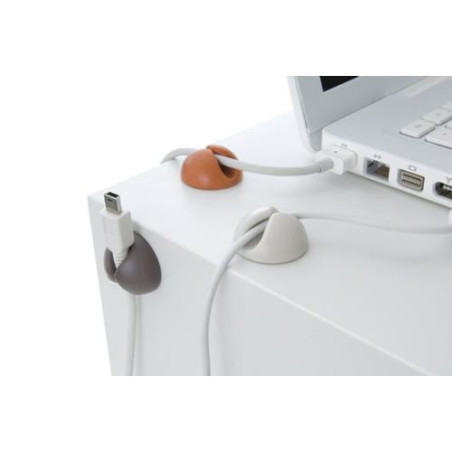 SUJETACABLES ORDENADOR CABLE DROP (PACK-6) SUJETACABLES ORDENADOR CABLE DROP (PACK-6)