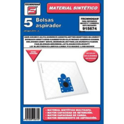 CAJA 5 BOLSAS ASPIRADOR SINTETICAS 915674