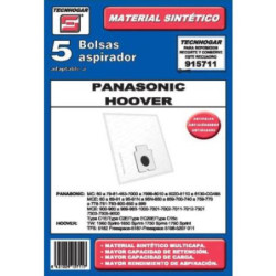 CAJA 5 BOLSAS ASPIRADOR PANAS-HOOVER 915711