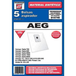 CAJA 5 BOLSAS ASPIRADOR AEG 915740