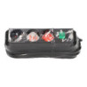 REGLETA ENCHUFES 3 TOMAS CON INTERRUPTOR 5M.