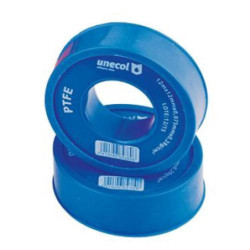 CINTA PTFE, ROLLO 12 M X 12 MM X 0,075MM. 0,28G/CM