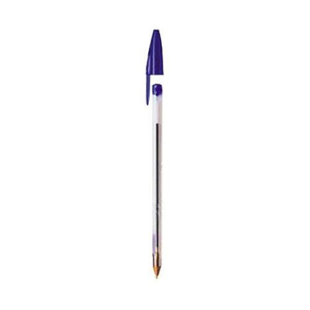 BOLIGRAFO CRISTAL AZUL (CAJA-50)