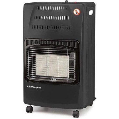 ESTUFA GAS ORBEGOZO 4200W PLEGABLE NEGRO HCE 60