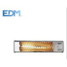 ESTUFA BAÑO CROMO QUARZO 600/1200W.ORIENTABLE 7108
