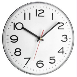 RELOJ PARED ESFERA BLANCA 60.3017