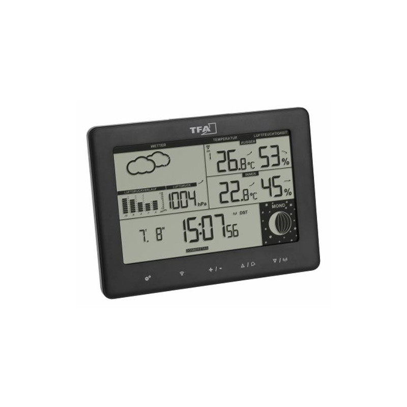 ESTACION METEO DIGITAL BTHR SENSOR TERMO-HIG NEGRO ESTACION METEO DIGITAL BTHR SENSOR TERMO-HIG NEGRO