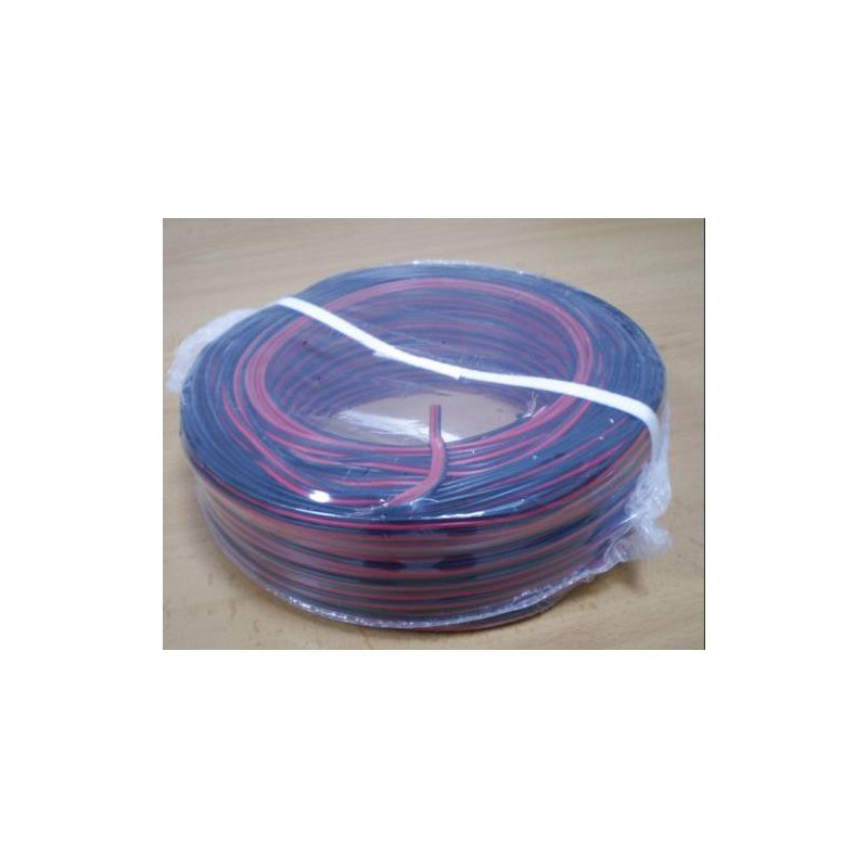 CABLE PARALELO AUDIO 2X1 MM. ROJO-NEGRO ( M. ) ) CABLE PARALELO AUDIO 2X1 MM. ROJO-NEGRO ( M. ) )