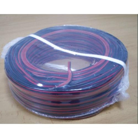 CABLE PARALELO AUDIO 2X1 MM. ROJO-NEGRO ( M. ) ) CABLE PARALELO AUDIO 2X1 MM. ROJO-NEGRO ( M. ) )