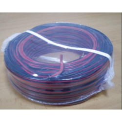 CABLE PARALELO AUDIO 2X1.50 MM. ROJO-NGO. ( M. )