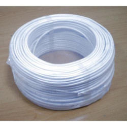 CABLE H03VVH2-F 2X0.75 MM. BLANCO ( M. )