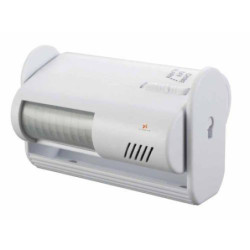 DETECTOR DE MOVIMIENTO C/ ALARMA Y TIMBRE KITTY