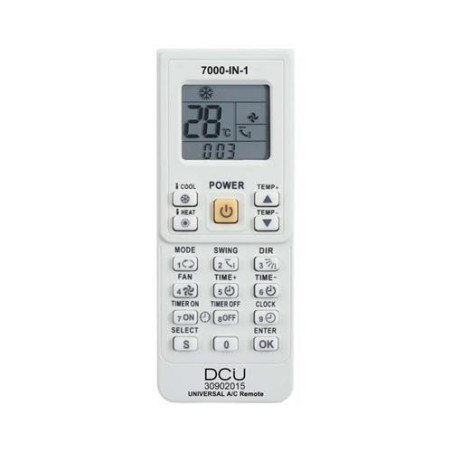 MANDO A DISTANCIA UNIVERSAL P/ AIRE ACONDICIONADO