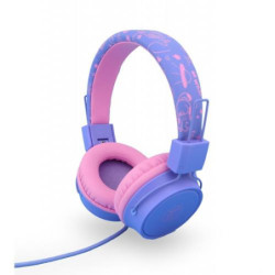 AURICULARES INFANTILES SAFE CABLE ROSA LILA
