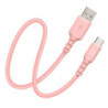 CABLE CONEXION USB C 2.0 ROSA 1M