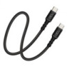 CABLE CONEXION USB TTIPO C NEGRO 1M