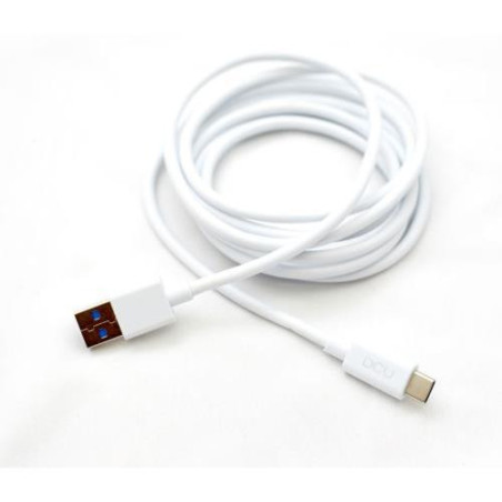 CONEXION USB 3.1 TIPO C USB TIPO A 3.0 BLANCO 2M