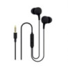 AURICULARES KSIX CON MICROFONO ERGONOMICO NEGRO