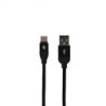 CABLE DE DATOS USB A TIPO C 2A CONTACT NEGRO
