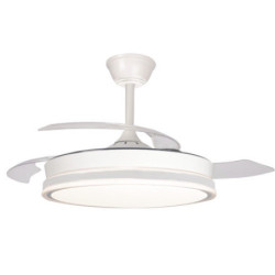 VENTILADOR TECHO DC SUPERECO 45W 4400LM BLANCO