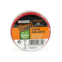 CINTA AISLANTE BRICO 19MMX20M MARRON  10783