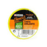 CINTA AISLANTE BRICO 19MMX20M AMARILLA  10786