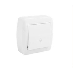 PULSADOR CAMPANA 10A 250V BLANCO MUR03U