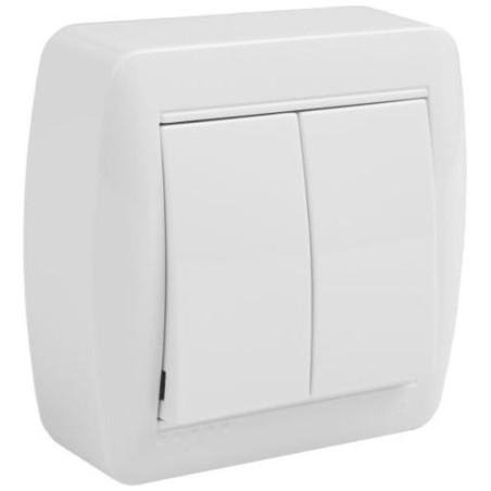 DOBLE CONMUTADOR 10AX 250 V. MUR12U