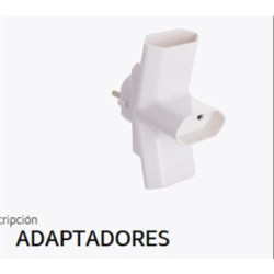 ADAPTADOR 3 TOMAS BIP. 16 A 15097