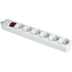 BASE MOVIL 6 TOMAS CON INTERUPTOR 8006IL