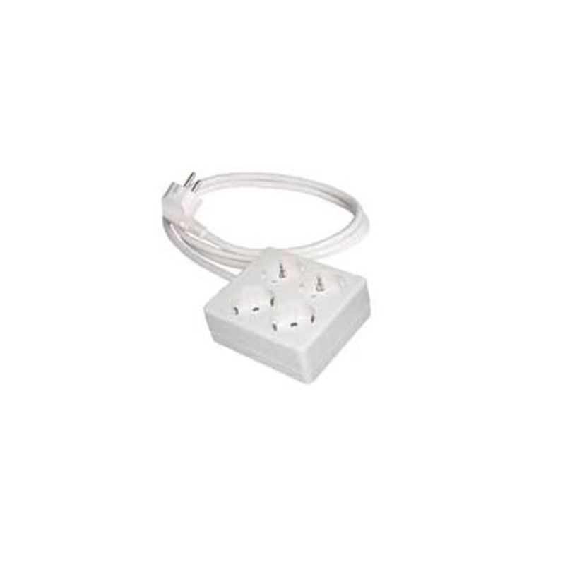 BASE 4 TOMAS CON TOMA TIERRA 2 M. CABLE 8114 BASE 4 TOMAS CON TOMA TIERRA 2 M. CABLE 8114