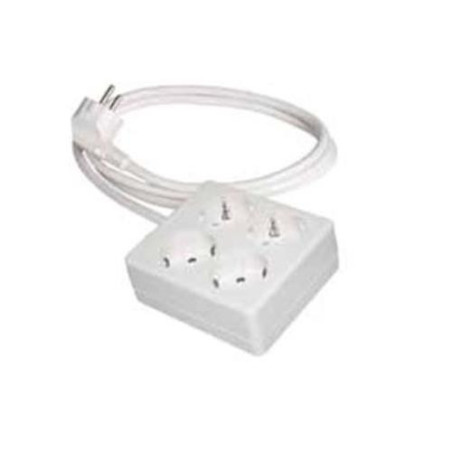 BASE 4 TOMAS CON TOMA TIERRA 2 M. CABLE 8114 BASE 4 TOMAS CON TOMA TIERRA 2 M. CABLE 8114