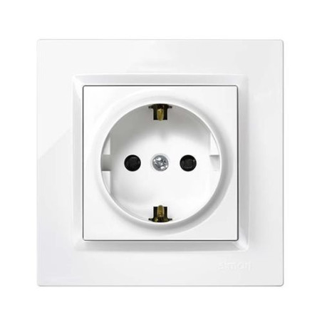 ENCHUFE SCHUKO BLANCO. SERIE 10 F1090443030