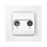 TOMA TELEVISION INTERMEDIA BLANCA SERIE 10