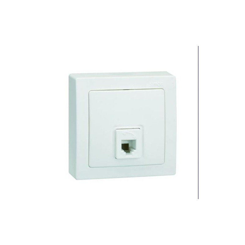 TOMA TELEFONO RJ-11 BLANCA G73480-20 S73