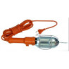 LAMPARA PORTATIL DE REJILLA METALICO 60W.10M.