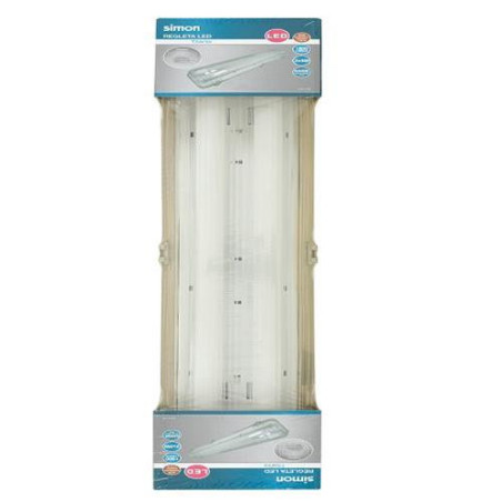 REGLETA LED TITANIA DOBLE 2X9W IL817103