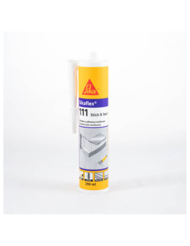Sikaflex-111 Stick&Seal blanco 290 ML Cartucho