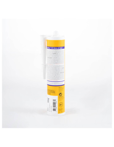 Sikaflex-111 Stick&Seal blanco 290 ML Cartucho 2