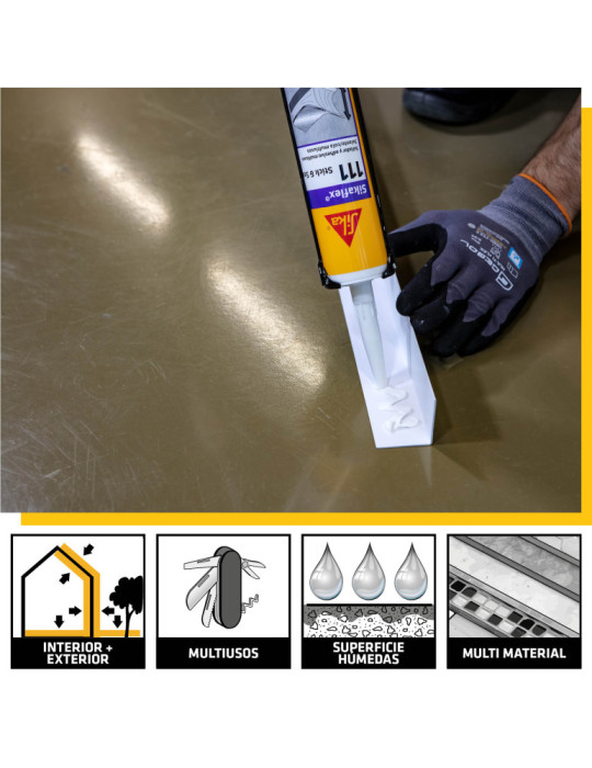 Sikaflex-111 Stick&Seal blanco 290 ML Cartucho