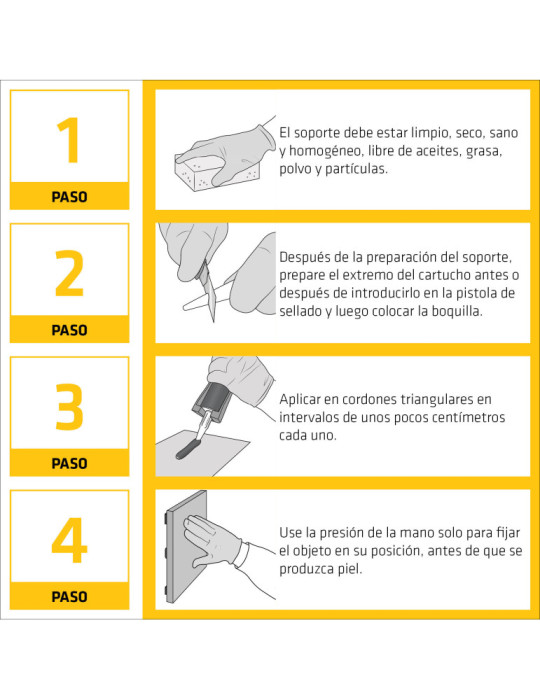 Sikaflex-118 Extr.Grab blanco 290 ML Cartucho